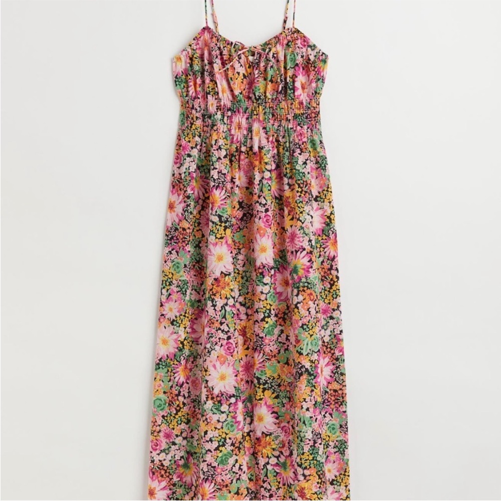 H&M Smoked Cotton Dress